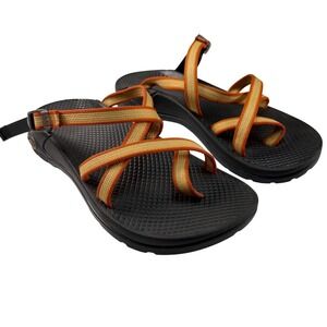 Chaco Z Strap Sport Sandals Orange Womens Size 6.5 Estimated Read Description